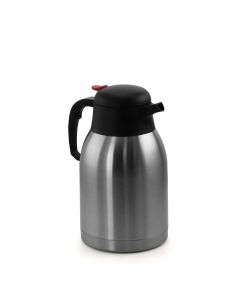 MegaChef 2.11 Quart Stainless Steel Thermal Beverage Carafe for Coffee and Tea